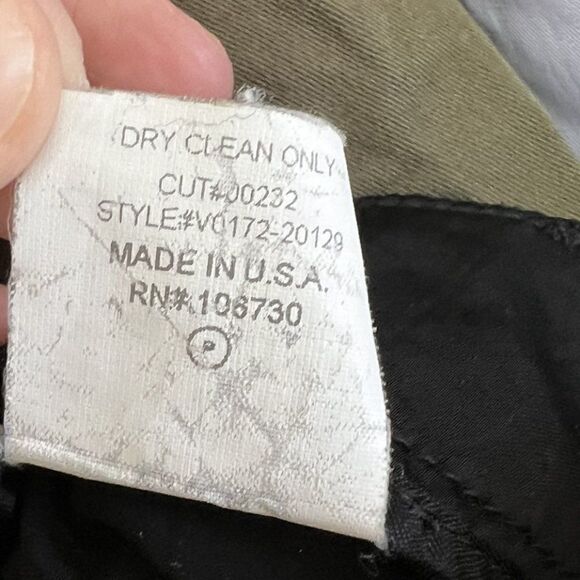 Vince Black Satin Pants with Paperbag Ankles - Picture 9 of 9